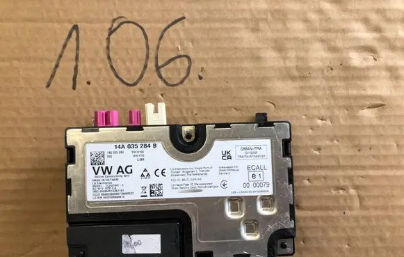 Volkswagen ID.4 Bluetooth control unit module 14A035284B