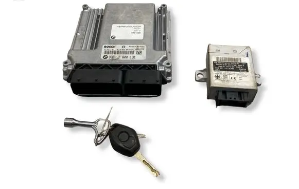 BMW X5 E53 Engine ECU kit and lock set 0281011414 7800131 1039S11732