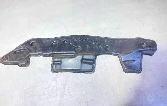 Front bumper foam support bar