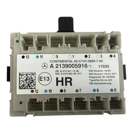 Mercedes-Benz S W222 Door control unit/module A2139005916 2139005916 A2139002018