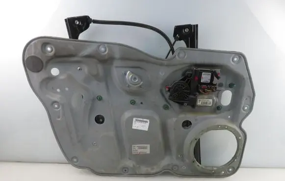 Front door window regulator with motor