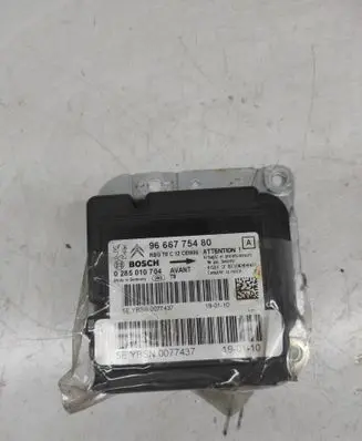 Peugeot 3008 I Airbag control unit/module 9666775480
