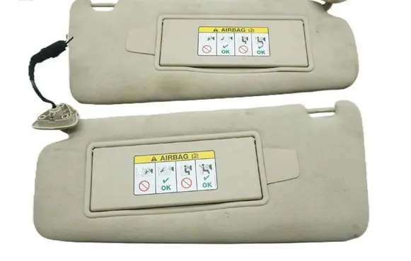 Jaguar XF X250 Sun visor 