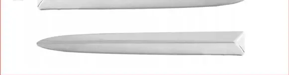 Fiat 500 Front bumper splitter molding 