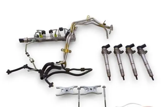 Audi A6 S6 C7 4G Fuel injection system set 04L130277AE 0445110471 04L089G