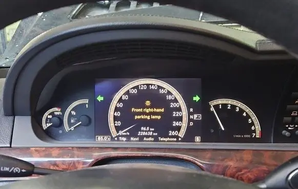 Mercedes-Benz S W221 Speedometer (instrument cluster) A2215404147 IMPRK1562369