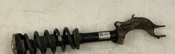 Front shock absorber with coil spring