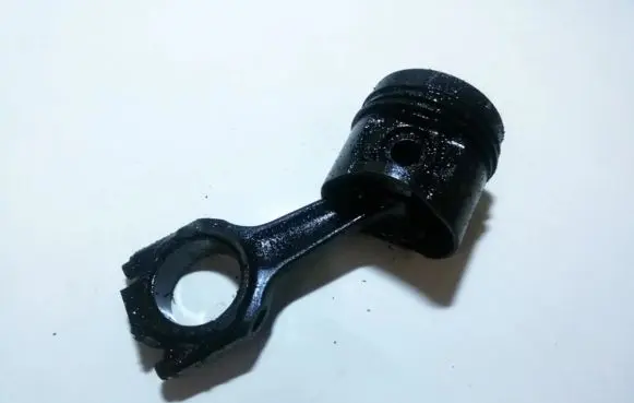 Ford Fiesta Piston with connecting rod