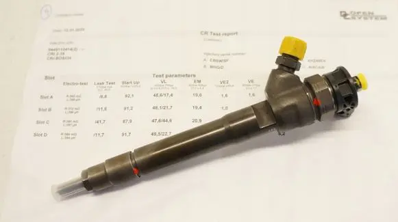 Renault Trafic III (X82) Fuel injectors set 0445110414