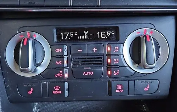 Audi Q3 8U Climate control/heater control trim 8U0820043E IMPRK1477147