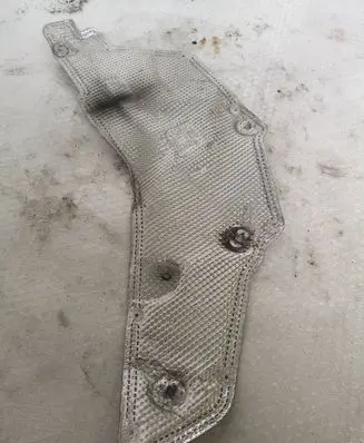 Audi A6 C7 Heat shield in engine bay 4g0804162 804132