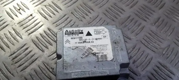Citroen C5 Airbag control unit/module 9658177080 603481900