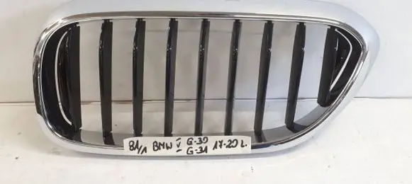 BMW 5 G30 G31 G38 Front bumper upper radiator grill 51137390865