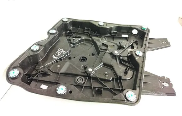 Front window lifting mechanism without motor