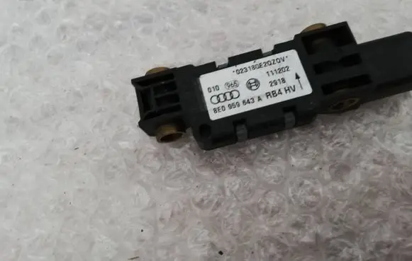 Audi A4 S4 B6 8E 8H Airbag deployment crash/impact sensor 8e0959643a