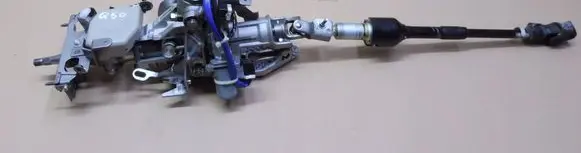 Steering wheel axle set