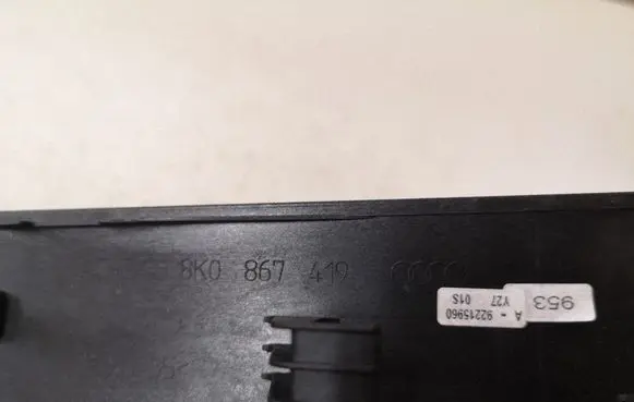 Audi A4 S4 B8 8K Rear door card trim 8K0867419