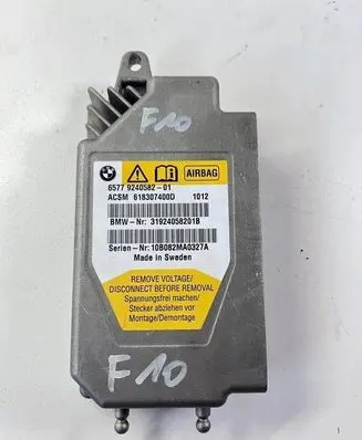 BMW 5 F10 F11 Airbag control unit/module 9240582 31924058201B 618307400D
