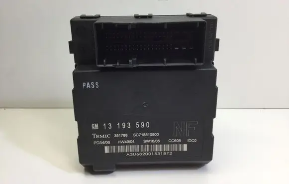Opel Vectra C Comfort/convenience module 13193590