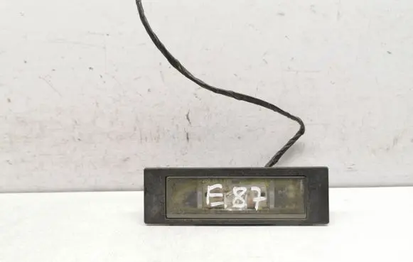 BMW 1 E81 E87 Number plate light 63267193294
