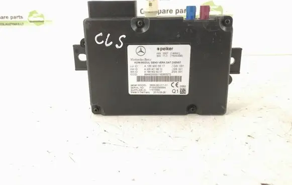 Mercedes-Benz CLS C218 X218 Phone control unit/module DALISID938 1669005517 2059007123
