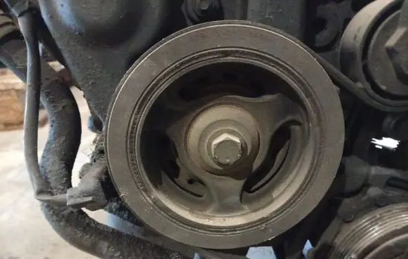 Citroen C4 I Crankshaft pulley