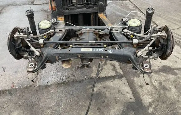 Rear axle beam