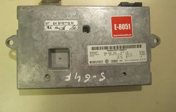 Audi A6 S6 C6 4F MMI control unit 4E0035729