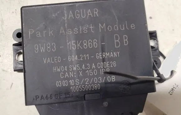 Jaguar XF Parking PDC control unit/module 9W8315K866BB