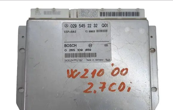Mercedes-Benz E W210 ESP (stability system) control unit 0295452232 0265109469 DKD134991782