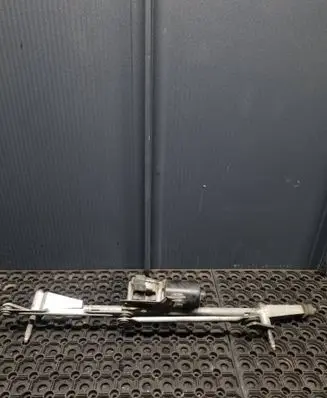 Front wiper linkage and motor