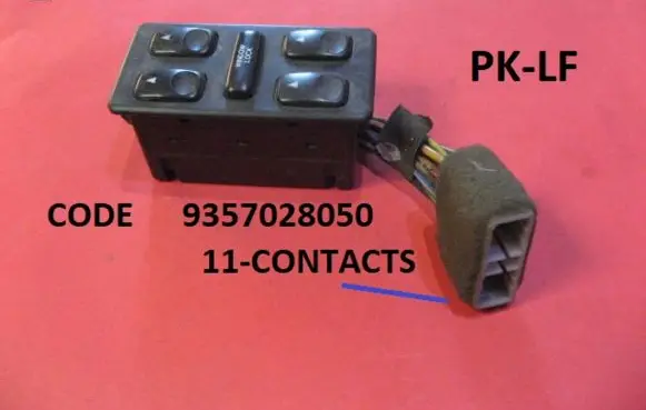 Hyundai Lantra I Electric window control switch 9357028050