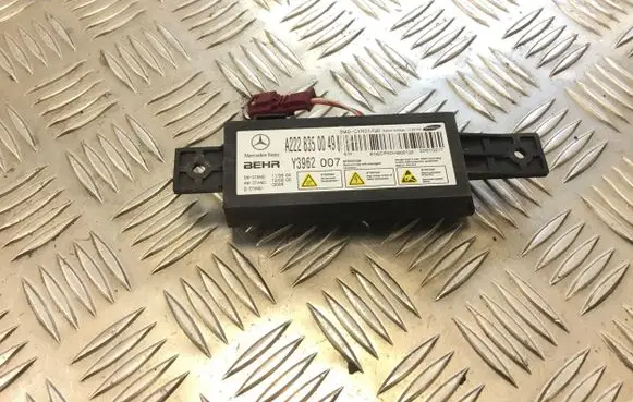 Mercedes-Benz S C217 Air conditioning/heating control unit A2228350049