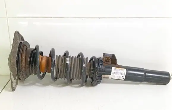 Front shock absorber with coil spring