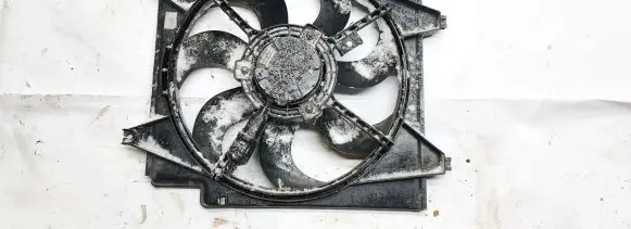 Radiator cooling fan shroud