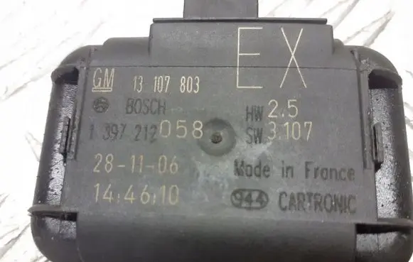 Opel Astra H Rain sensor 13107803