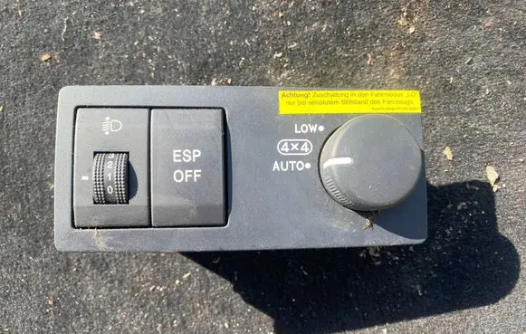 KIA Sportage Transfer box differential control unit LOW 4X4