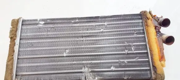 Heater blower radiator