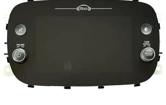 Fiat 500X Radio/CD/DVD/GPS head unit 0735177330