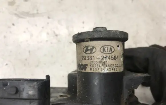 Hyundai Santa Fe Intake manifold valve actuator/motor 2838127450 7F050147