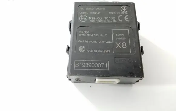 Subaru Forester SK Keyless (KESSY) go control unit/module 