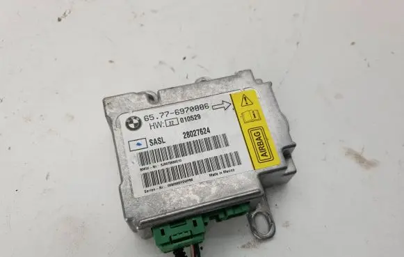 BMW 7 E65 E66 Airbag control unit/module 6970886 28027624 2010529