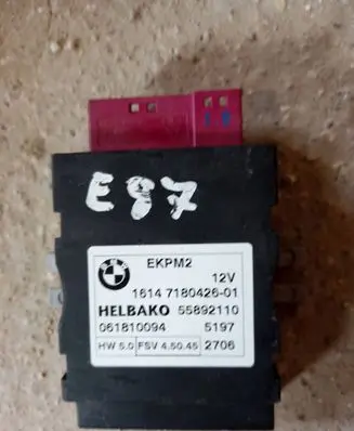 BMW 1 E81 E87 Fuel injection pump control unit/module 718042601