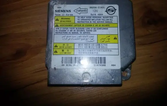 SsangYong Rodius Airbag control unit/module 8625021031 5wy64004