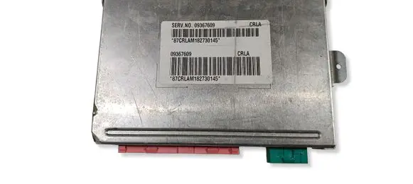 Chevrolet Corvette C5 Central body control module 09367609 1182730145
