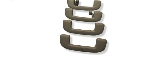 Toyota Yaris XP210 A set of handles for the ceiling 74612B7040
