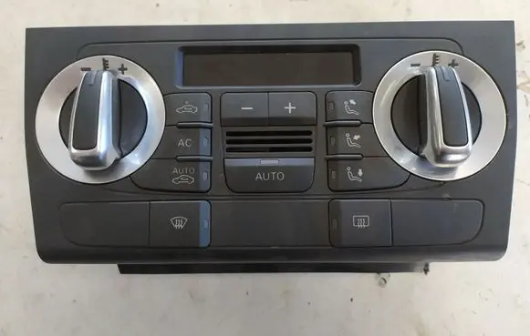 Audi A3 S3 A3 Sportback 8P Climate control unit 8P0820043BK