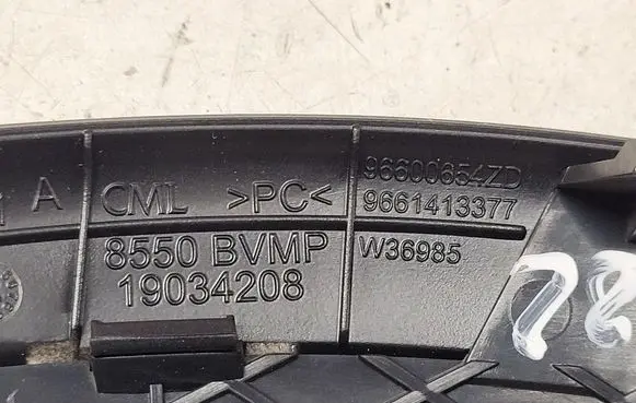 Citroen C4 I Picasso Gear shift selector indicator 96600654ZD 8550 19034208