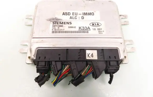 KIA Rio Engine control unit/module K33A18881 5WY1308D