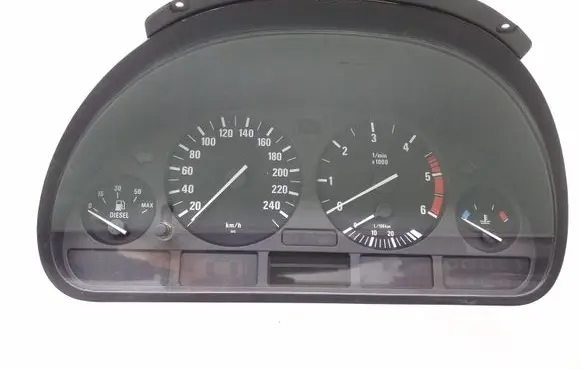 BMW 5 E39 Speedometer (instrument cluster) 6907018 62116907018 110008735112